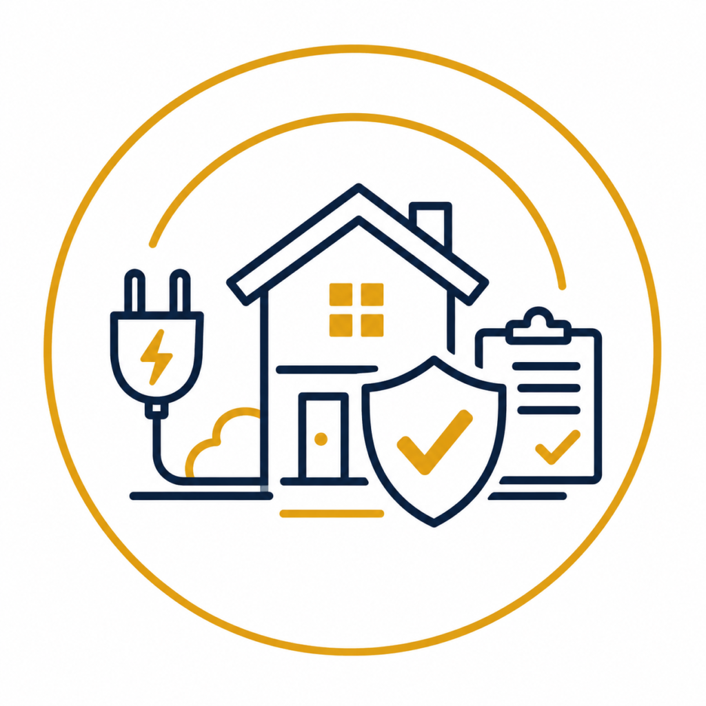 Landlord EICR Manchester electrical safety assessment icon for rental properties